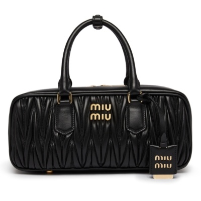 MIU MIU 缪缪 Arcadie 黑色手提包<br />       6折 $1680（约12287元）