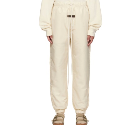 Fear of God ESSENTIALS 灰白色抽绳运动裤<br />       3.0折 $41（约301.43元）