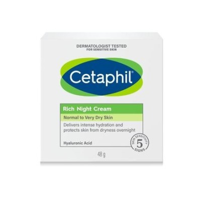 Cetaphil 丝塔芙 熬夜霜 玻尿酸保湿晚霜 48g<br />       8.5折 19.5澳币