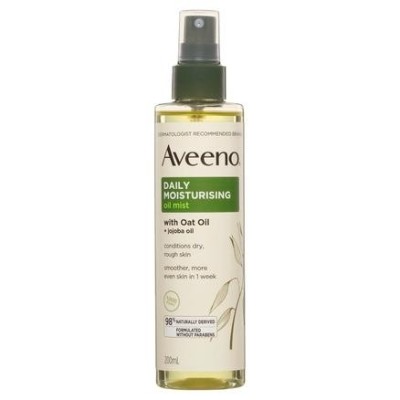 Aveeno 艾维诺 纯天然燕麦日常保湿油状喷雾 200ml<br />       8.6折 15.5澳币