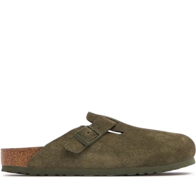 BIRKENSTOCK 勃肯 Boston 麂皮穆勒鞋<br />       8.5折 €119.85（约949.75元）