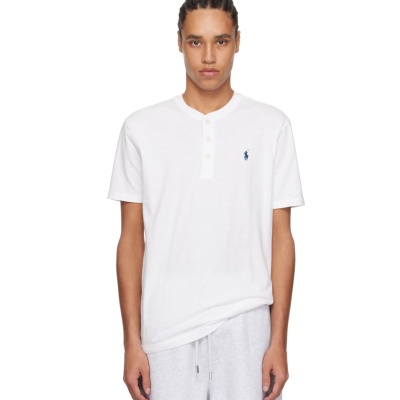 Polo Ralph Lauren 亨利领马球短袖<br />       8.4折 $59（约428.71元）