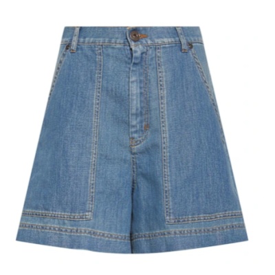 Weekend Max Mara Nabulus 高腰牛仔百慕大短裤<br />       6折 €187.2（约1516.32元）