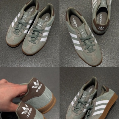 Adidas GAZELLE 小清新抹茶绿运动鞋<br />       8.3折 $95（约687.19元）
