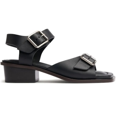 Lemaire 35毫米方形鞋跟凉鞋<br />       6折 €328.2（约2658.42元）