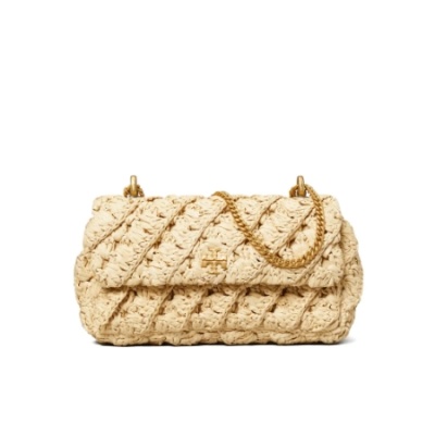 Tory Burch 汤丽柏琦 Kira 编织搭链单肩包<br />       ¥3267