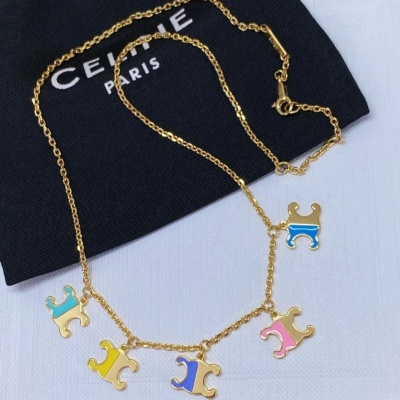 Jomashop：Celine 饰品大促 凯旋门马卡龙项链$418<br />       低至6折