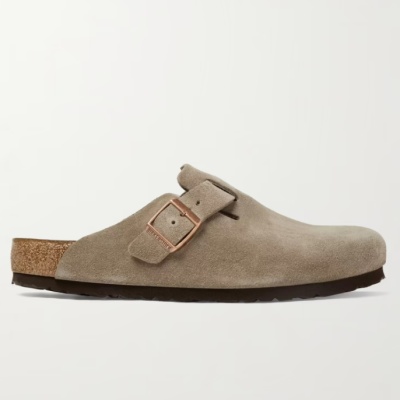 BIRKENSTOCK 勃肯 Boston 绒面平底鞋<br />       8.5折 £96.05（约931.19元）