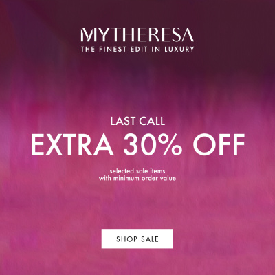 Mytheresa 美站：终极清仓大促！精选时尚单品满享额外7折<br />       关注 ACNE STUDIOS、LEMAIRE、马吉拉等