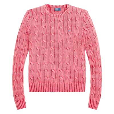 美站好价！仅XXS码 Polo Ralph Lauren 拉夫劳伦 Julianna 粗绞花针织毛衣<br />       5.5折 $82（约589.05元）