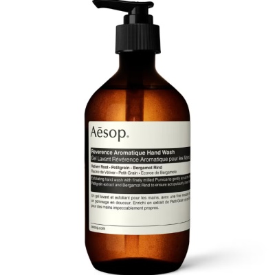 Aesop 伊索 Reverence 芳香洗手液 500ml<br />       8折 £26.4（约259.15元）