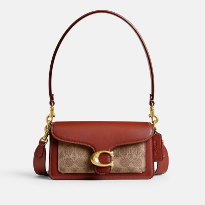 COACH 蔻驰 Tabby 20 老花皮革单肩包<br />       7折 £262.5（约2574.05元）