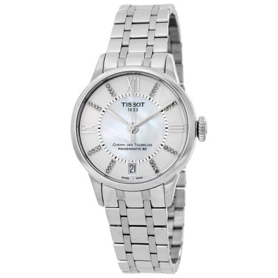 TISSOT 天梭 Chemin Des Tourelles 系列 女士手表<br />       2.8折 $299（约2171元）