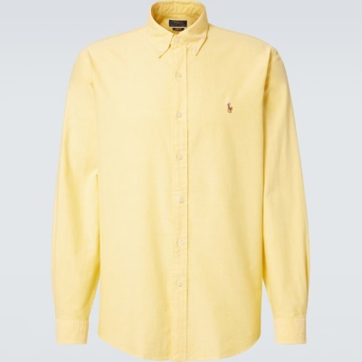 POLO RALPH LAUREN 拉夫劳伦黄色牛津衬衫<br />       5.6折 HK$568（约520元）