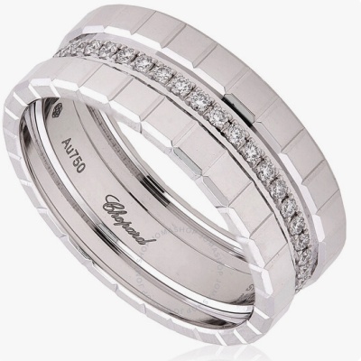 汤唯同款！Chopard 18k 白金钻石戒指<br />       5.5折 $3278（约23565.54元）