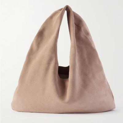 3色可选 THE ROW Bindle 小号绒面单肩包<br />       HK$8600（约7916.3元）