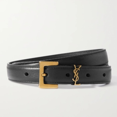 SAINT LAURENT 圣罗兰 Cassandre 皮革腰带<br />       HK$3500（约3208.8元）