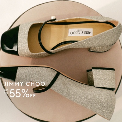 THE OUTNET 美站：Jimmy Choo 秋冬美鞋上新 网眼皮革高跟鞋$448<br />       低至4.5折