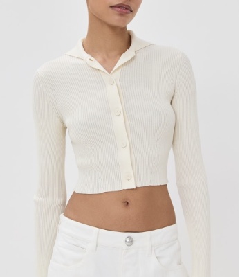 Jil Sander 针织长袖 Polo 衫<br />       2折 $350（约2506.49元）
