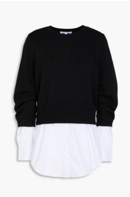 RONICA BEARD Amirah 分层羊毛府绸毛衣<br />       4.5折 $180（约1285.99元）