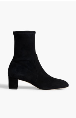 STUART WEITZMAN Sofia 50 绒面革踝靴<br />       5.5折 $358（约2553.69元）