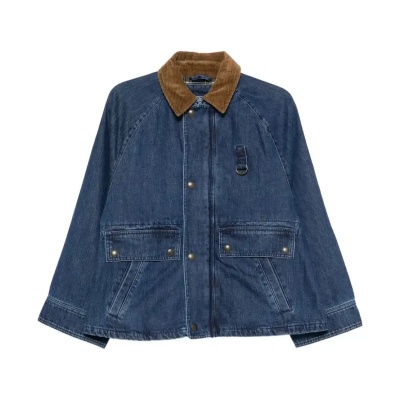 Polo Ralph Lauren 拉夫劳伦灯芯绒衣领牛仔夹克<br />       9折 ¥3591