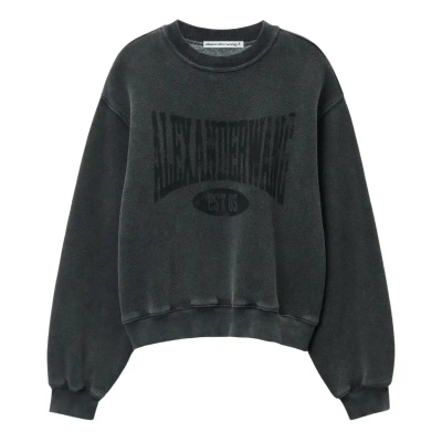 小码好价！Alexander Wang 亚历山大王 logo印花卫衣<br />       6.5折 ¥1346