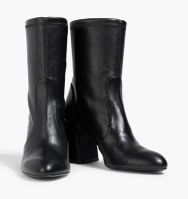 Stuart Weitzman 弹力皮革踝靴<br />       5.5折 $358（约2553.04元）