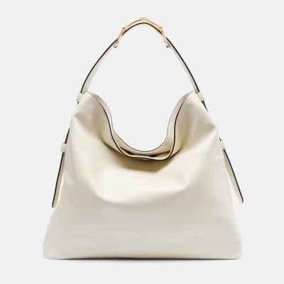 GUCCI 古驰 Beatrix 大号白色皮革单肩包<br />       €2680（约22592.67元）