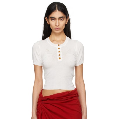 Vivienne Westwood 灰白色 Tit 上装<br />       3折 $138（约985.57元）