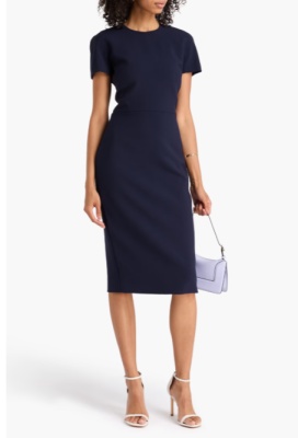 Victoria Beckham 绉纱中长连衣裙<br />       3.5折 $508（约3630.47元）