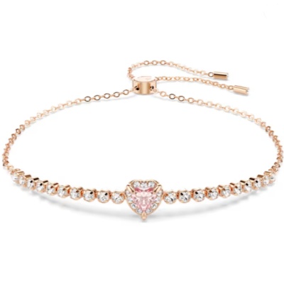 Swarovski 施华洛世奇 爱心带钻手链<br />       7折 $62（约442.83元）