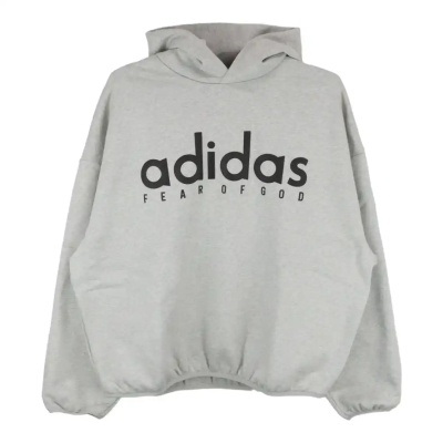 Fear Of God x Adidas 阿迪达斯灰色连帽卫衣<br />       9折 ¥1443.6