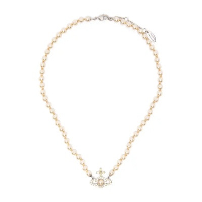 Vivienne Westwood 西太后 Olympia 珍珠宝石项链<br />       9折 ¥1755.9