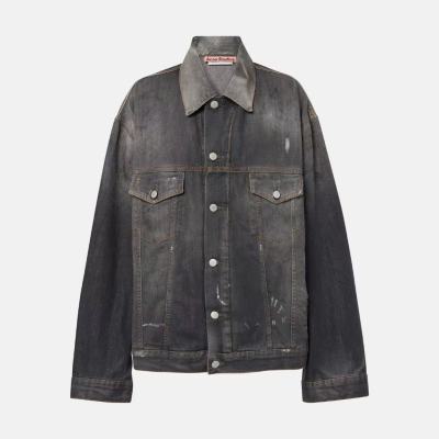 ACNE STUDIOS 黑色牛仔外套<br />       6.4折 €387.2（约3190.41元）