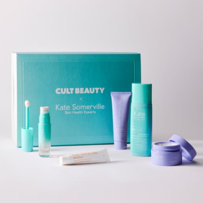 价值£100！Cult Beauty x Kate Somerville 合作款礼盒<br />       £55（约513.95元）