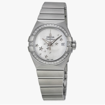 Omega Constellation 女表 钻石珍珠贝面<br />       4.9折 $5050（约35985.29元）