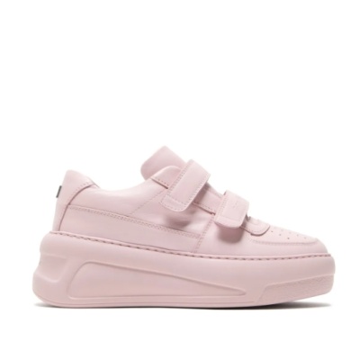 ACNE STUDIOS 粉色魔术贴运动鞋<br />       6折 ¥2580