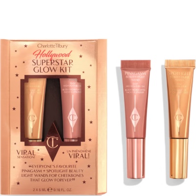 Charlotte Tilbury Hollywood 提亮套装 价值£32<br />       8折 £20（约187.62元）