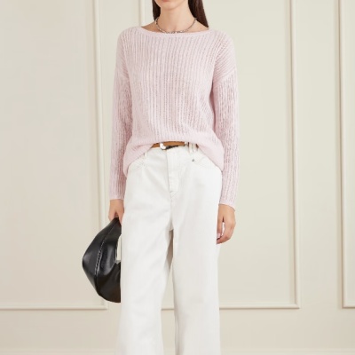 ALLUDE 罗纹针织毛衫<br />&nbsp;&nbsp;&nbsp;&nbsp;&nbsp;&nbsp;&nbsp;HK$2175（约1956.19元）