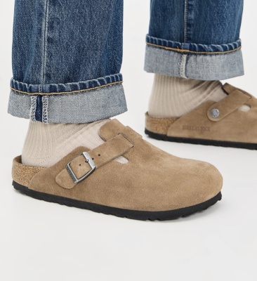 Birkenstock Boston Soft 深茶色拖鞋<br />&nbsp;&nbsp;&nbsp;&nbsp;&nbsp;&nbsp;&nbsp;8折&nbsp;$135.96（约947.67元）