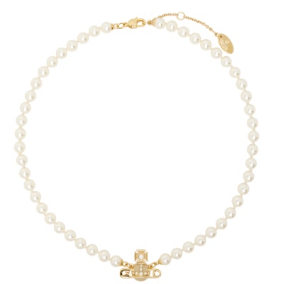 Vivienne Westwood Kitty Faux-Pearl 项链<br />&nbsp;&nbsp;&nbsp;&nbsp;&nbsp;&nbsp;&nbsp;8折&nbsp;$220（约1504.03元）