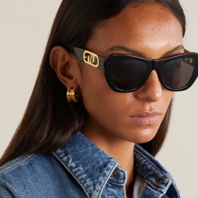 FENDI 芬迪 O'Lock 猫眼墨镜<br />&nbsp;&nbsp;&nbsp;&nbsp;&nbsp;&nbsp;&nbsp;5折&nbsp;$223（约1501.26元）