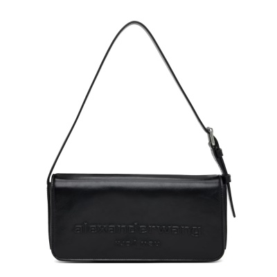 港站定价优势！ALEXANDER WANG 黑色 Punch Flap 单肩包<br />&nbsp;&nbsp;&nbsp;&nbsp;&nbsp;&nbsp;&nbsp;8折&nbsp;HK$2056（约1756.65元）