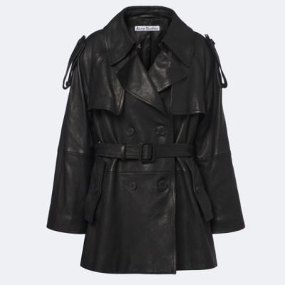 上新 澳门站定价优势！ACNE STUDIOS 黑色系带大衣<br />&nbsp;&nbsp;&nbsp;&nbsp;&nbsp;&nbsp;&nbsp;€2860（约21523.22元）
