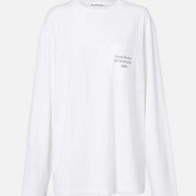 Acne Studios 宽松棉混纺长袖T恤<br />&nbsp;&nbsp;&nbsp;&nbsp;&nbsp;&nbsp;&nbsp;8折&nbsp;€236（约1770.45元）